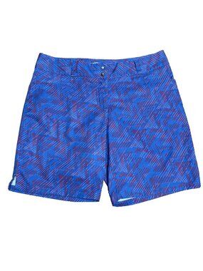 Adidas Golf Shorts Women’s Size 6 Blue Red Pattern